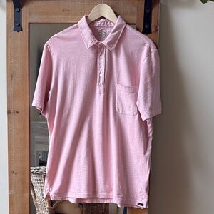 Faherty Polo Shirt Size L
